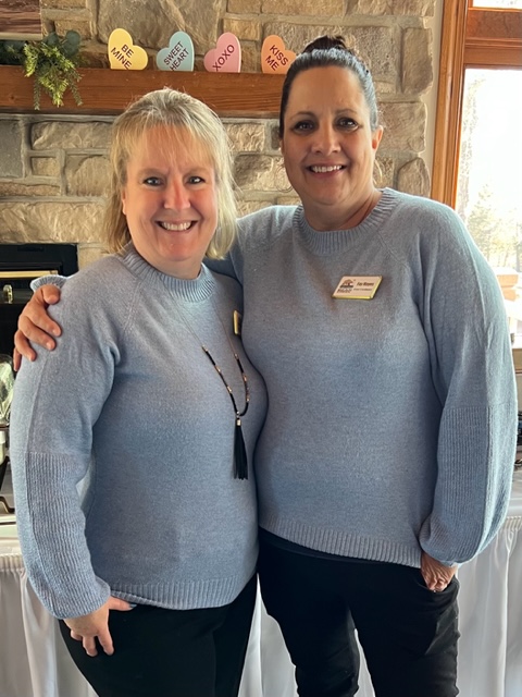 Event Coordinators Fay Mayes and Kelly Misuraca