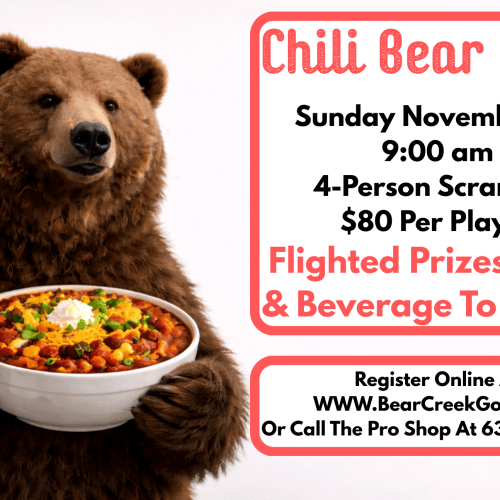 Chili Bear Open - 11.8.2026