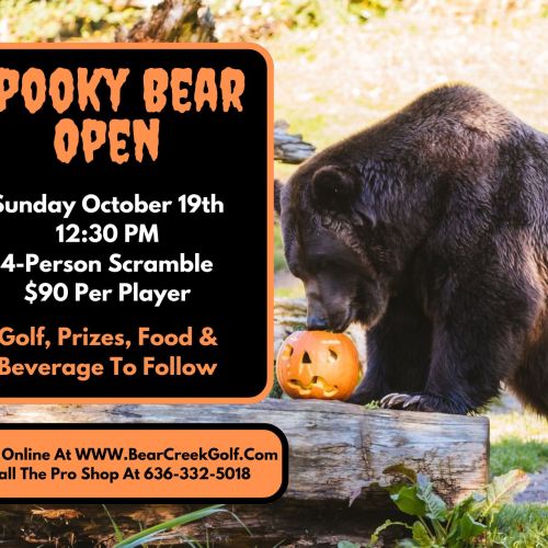 Spooky Bear Open 10.19.2025